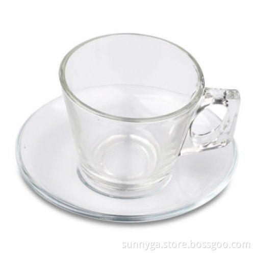 Cup and Saucer, Coffee Set, Lead-free, Coffee Mug, Machine Pressed